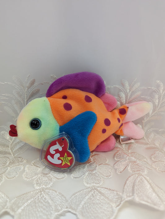 Ty Beanie Baby - Lips The Fish (8in) - Vintage Beanies Canada