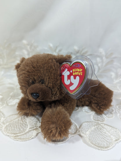 Ty Beanie Baby - Logger The Brown Bear (6in) - Vintage Beanies Canada