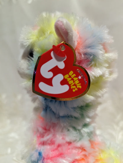 Ty Beanie Baby - Lola The Rainbow Llama (9in) - Vintage Beanies Canada