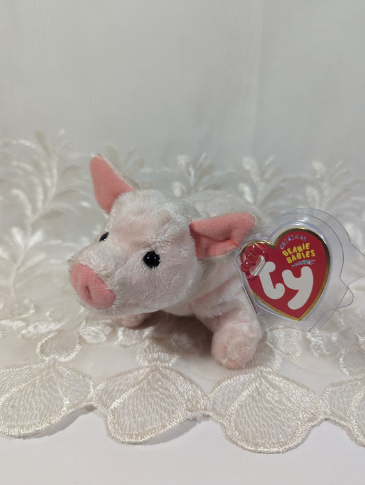 Ty Beanie Baby - Luau The Pig (6in) *Rare* Near Mint - Vintage Beanies Canada