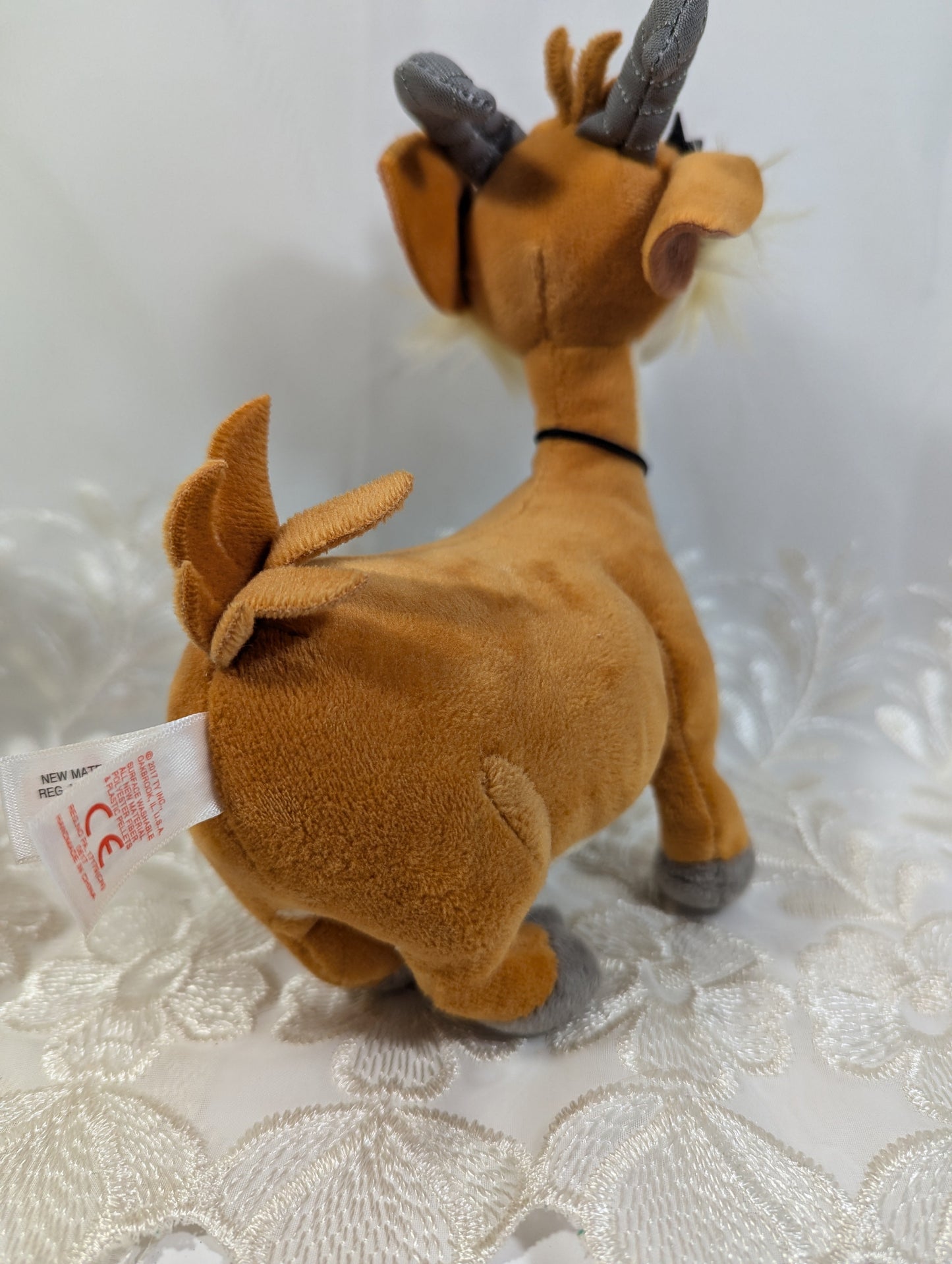 Ty Beanie Baby - Lupe the Goat From The Movie Ferdinand (8in) No Tag - Vintage Beanies Canada