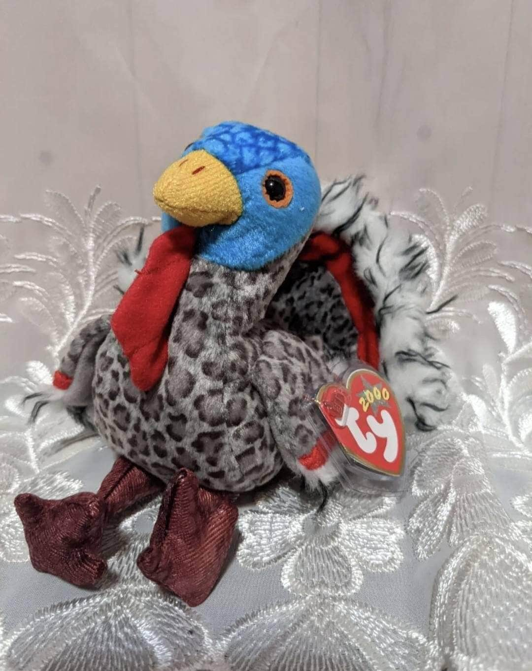 Ty Beanie Baby - Lurkey The Turkey (5.5in) - Vintage Beanies Canada