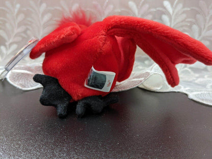 Ty Beanie Baby - Mac The Cardinal Plush Toy (5in) - Vintage Beanies Canada