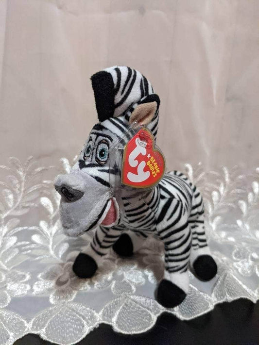 Ty Beanie Baby - Marty The Zebra From Madagascar 2 The Movie (7in) - Vintage Beanies Canada