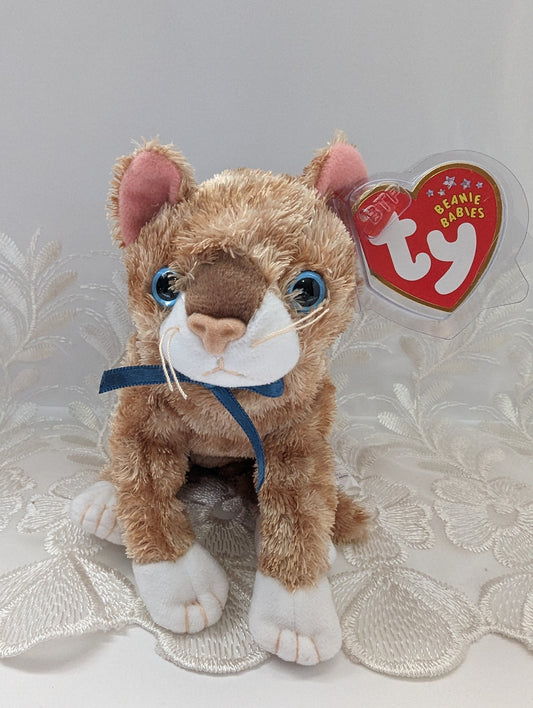 Ty Beanie Baby - Mattie The Orange Tabby Cat (7in) - Vintage Beanies Canada