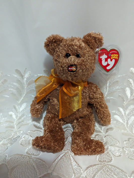 Ty Beanie Baby - M.C. Beanie V The Brown Mastercard Bear (8.5in) - Vintage Beanies Canada