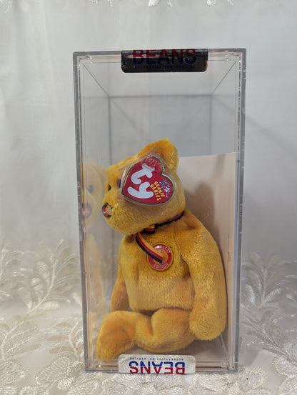 Ty Beanie Baby - MC Mastercard Bear with card, Anniversary Edition #1 (Credit Card Exclusive) (8.5 in) - Vintage Beanies Canada