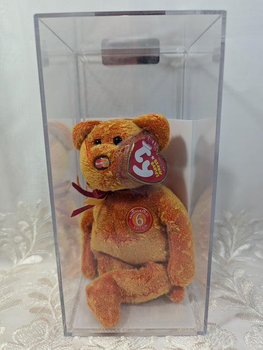 Ty Beanie Baby - MC Mastercard Bear with card, Anniversary Edition #6 (Credit Card Exclusive) (8.5 in) - Vintage Beanies Canada