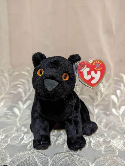 Ty Beanie Baby - Midnight The Black Panther (7in) - Vintage Beanies Canada