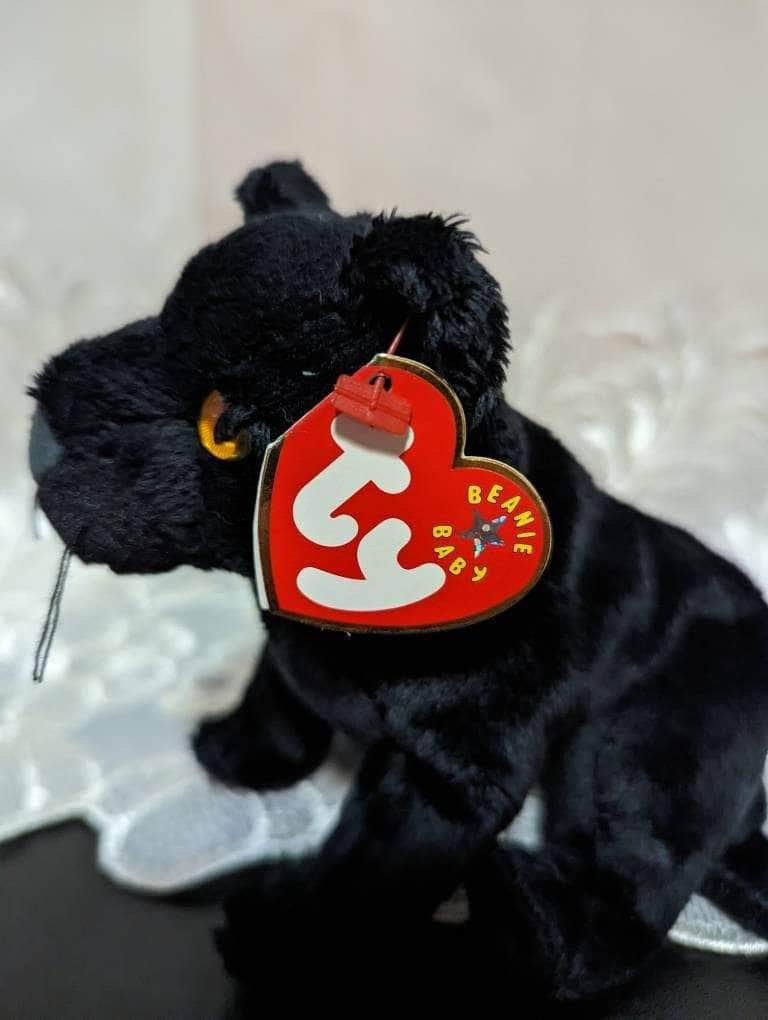 Ty Beanie Baby - Midnight The Black Panther (7in) - Vintage Beanies Canada