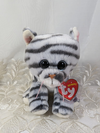 Ty Beanie Baby - Millie The Gray Tabby Cat (6in) - Vintage Beanies Canada