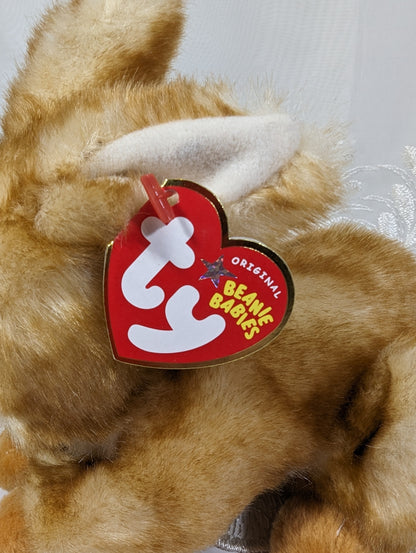 Ty Beanie Baby - Minksy The Bunny Rabbit (7in) - Vintage Beanies Canada