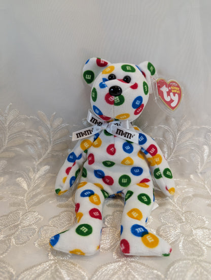 Ty Beanie Baby - M&M's The Bear (Multi-color) Walgreen's Exclusive (8.5in) - Vintage Beanies Canada