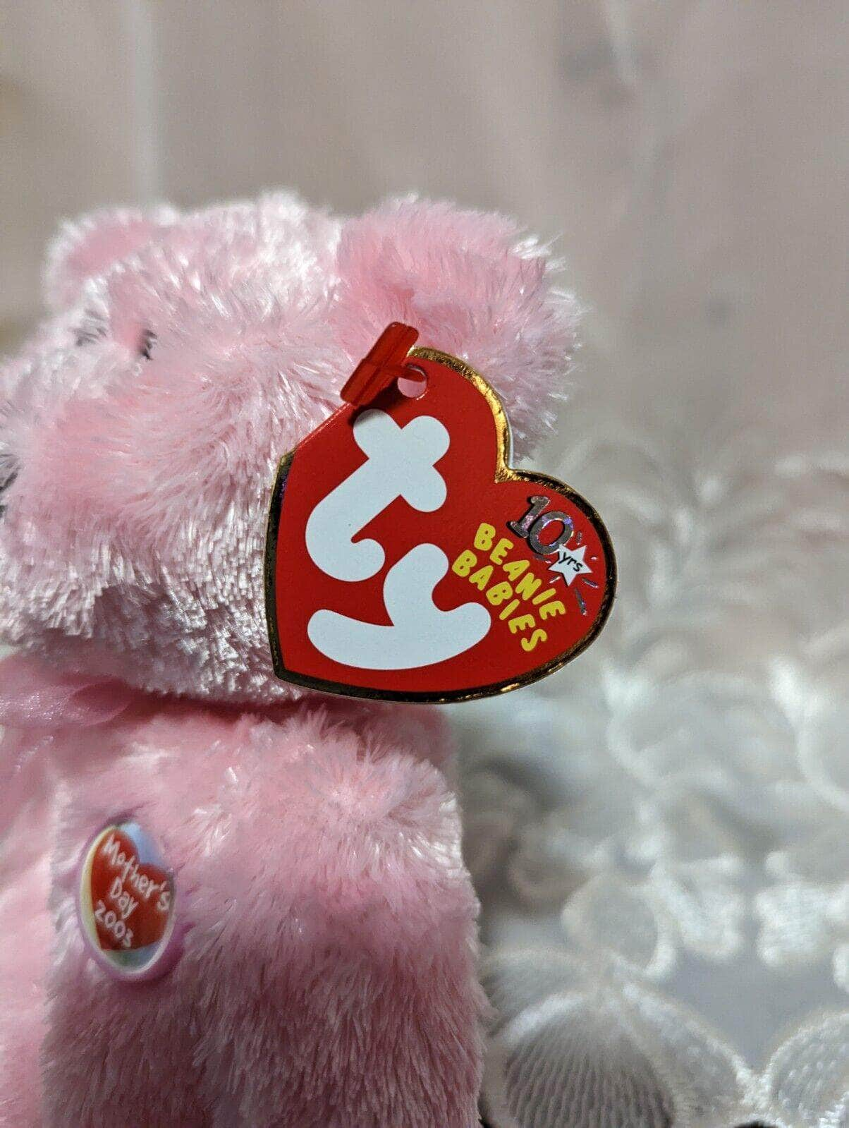 Ty Beanie Baby - MOM-e 2003 the Mother's Day Bear (8.5in) Ty Store Exclusive - Vintage Beanies Canada