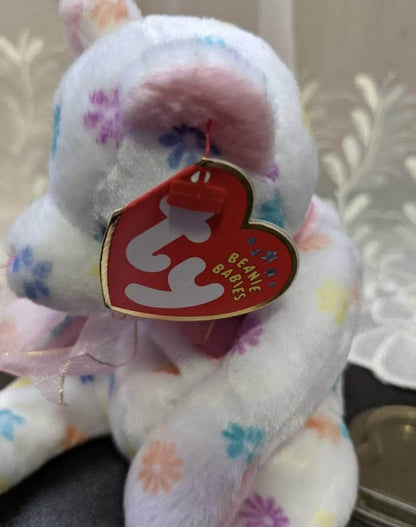 Ty Beanie Baby - Mom - e The Mother's Day Bear from 2002 - Ty store exclusive (6in) - Vintage Beanies Canada