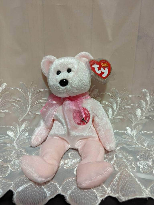 Ty Beanie Baby - Mom-e The Pink Mother's Day Bear (9in) - Vintage Beanies Canada