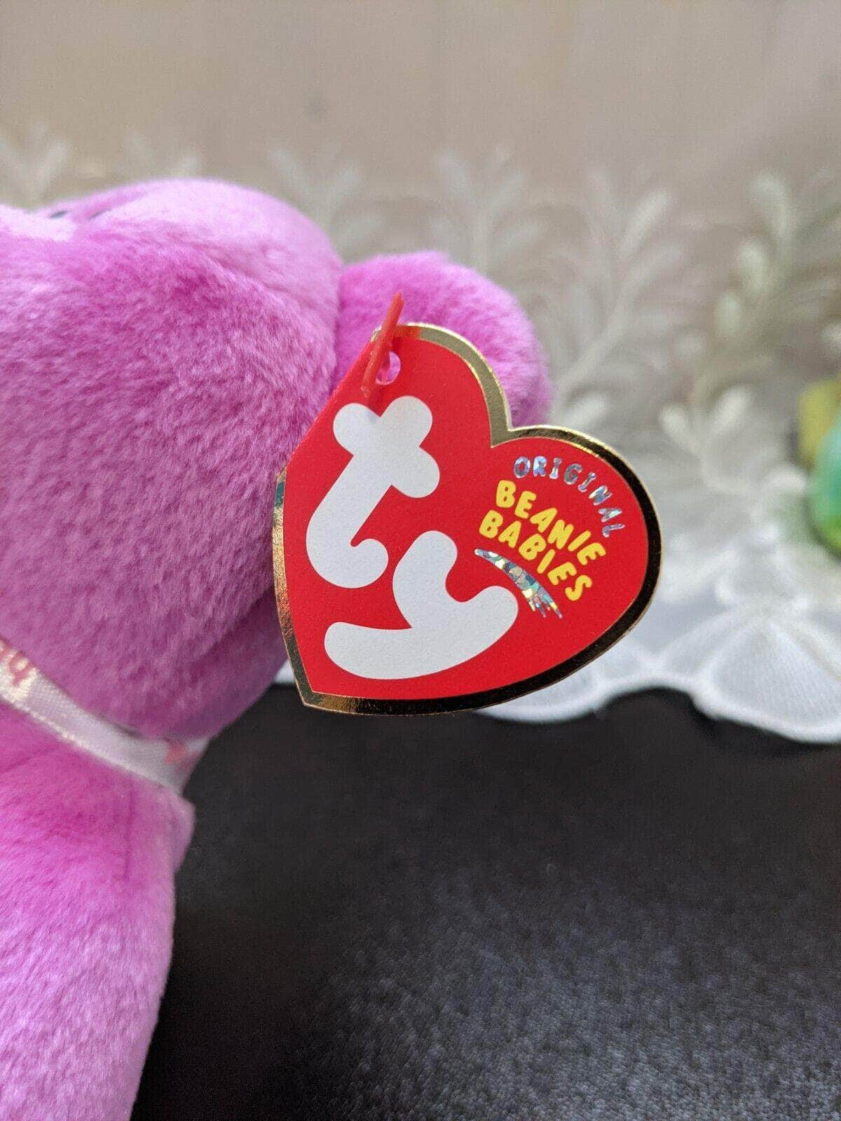 Ty Beanie Baby - Mother 2004 The Pink Mothers Day Bear (8.5in) - Vintage Beanies Canada