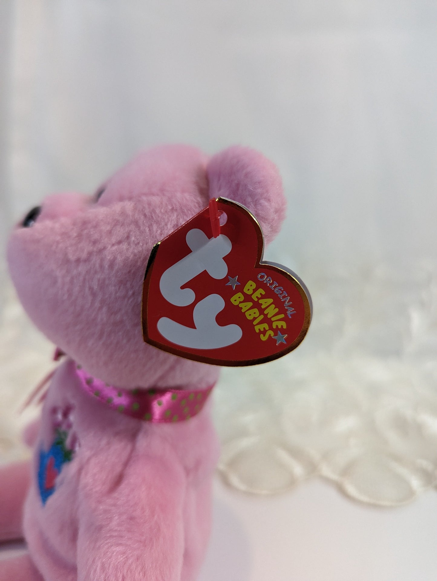 Ty Beanie Baby - Mothering the Pink Bear - Hallmark Exclusive (8.5 in) - Vintage Beanies Canada