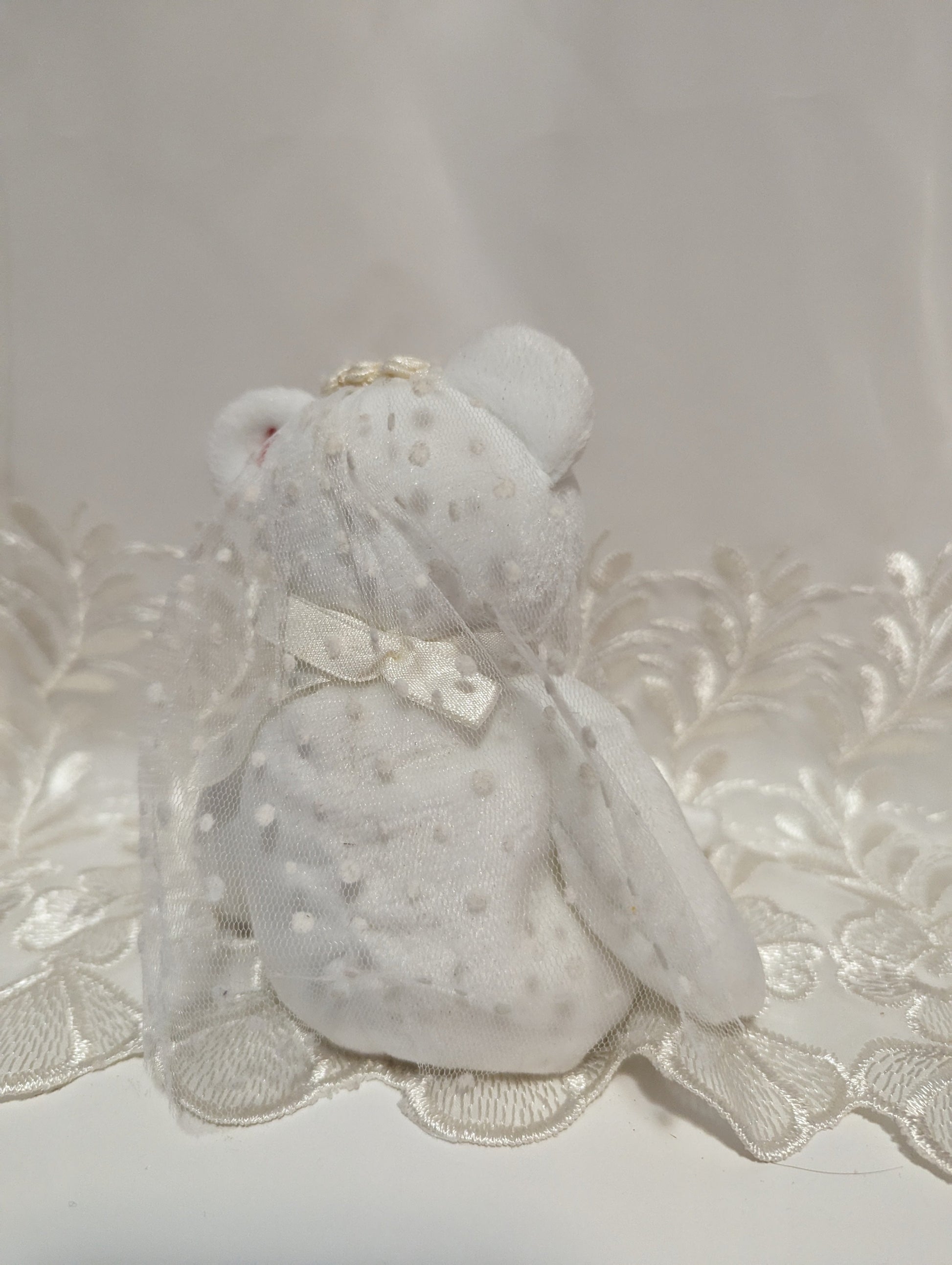 Ty Beanie Baby - Mrs. The Wedding Bride Bear (8.5in) - Vintage Beanies Canada