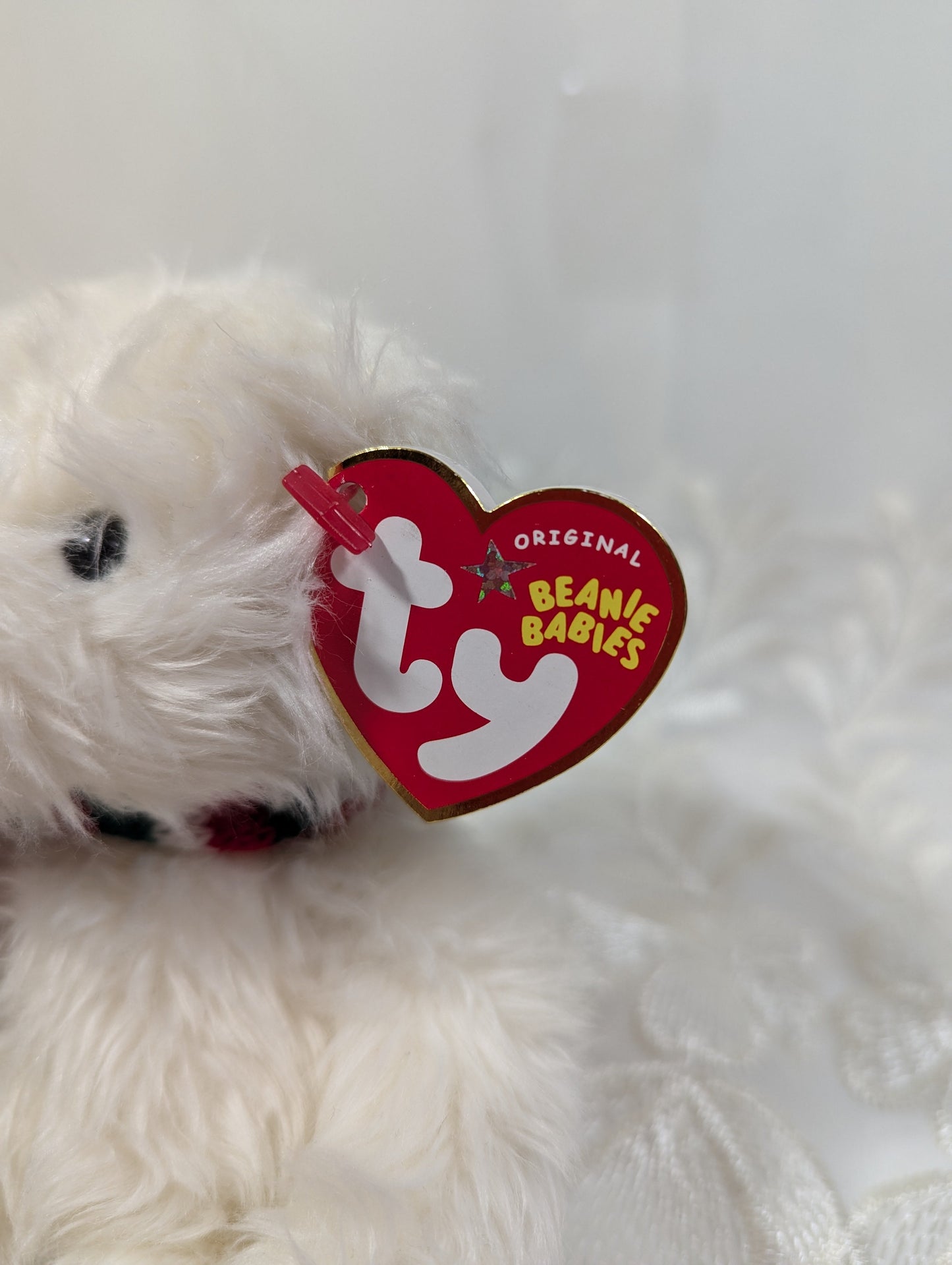 Ty Beanie Baby - Muffler The Bear (7in) - Vintage Beanies Canada