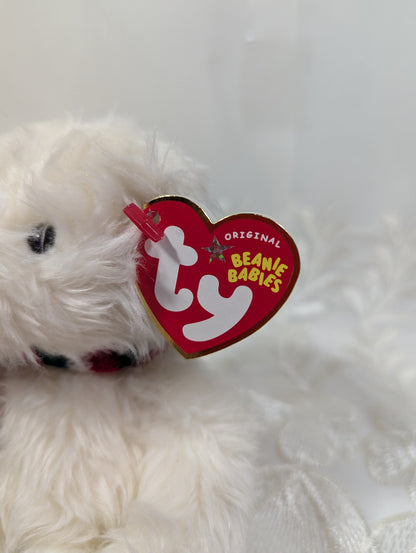 Ty Beanie Baby - Muffler The Bear (7in) - Vintage Beanies Canada