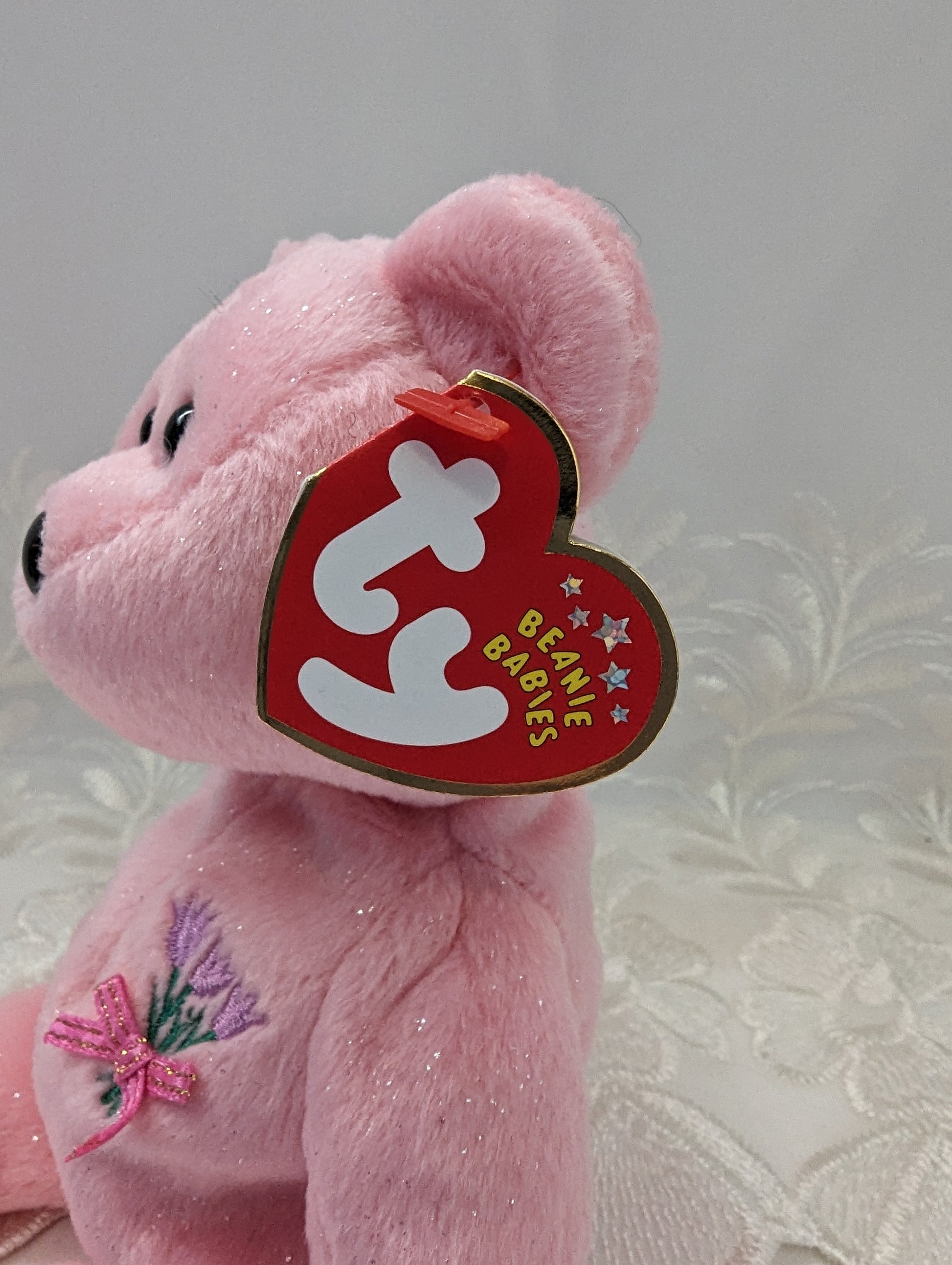 Ty Beanie Baby - Mum The Mother's Day Bear (8.5in) - Vintage Beanies Canada