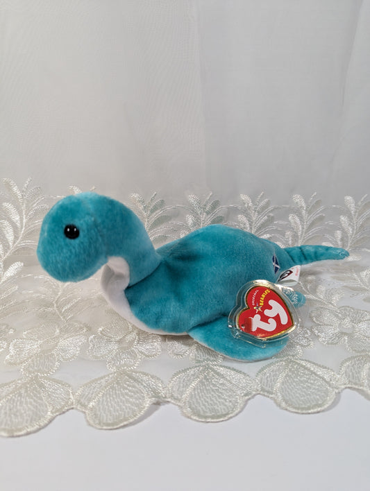 Ty Beanie Baby - Mystery The Loch Ness Monster (10in) *Rare* UK Exclusive - Vintage Beanies Canada