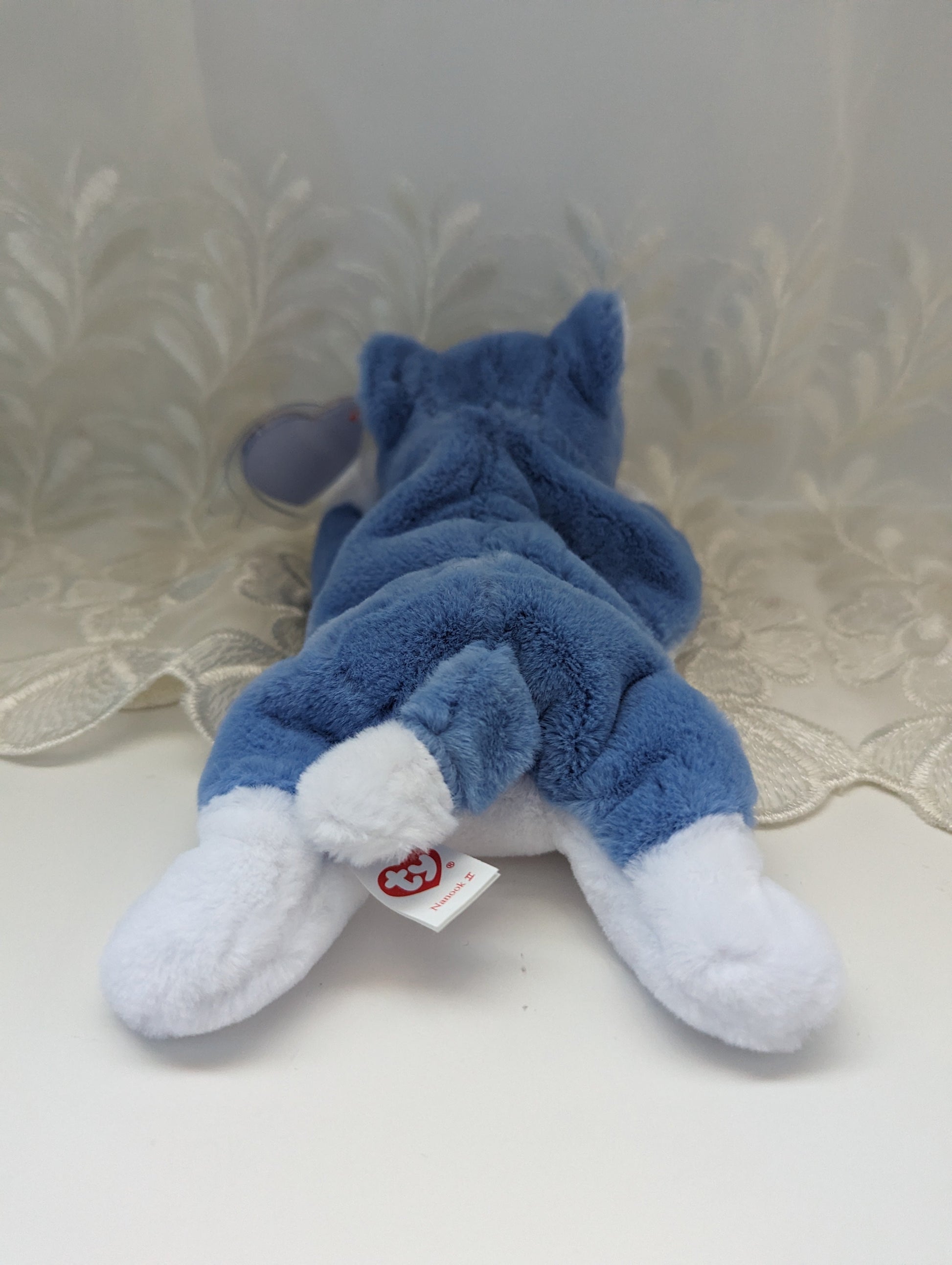 Ty Beanie Baby - Nanook II The Blue Husky (8in) 30th Anniversary - Series 4 - Vintage Beanies Canada