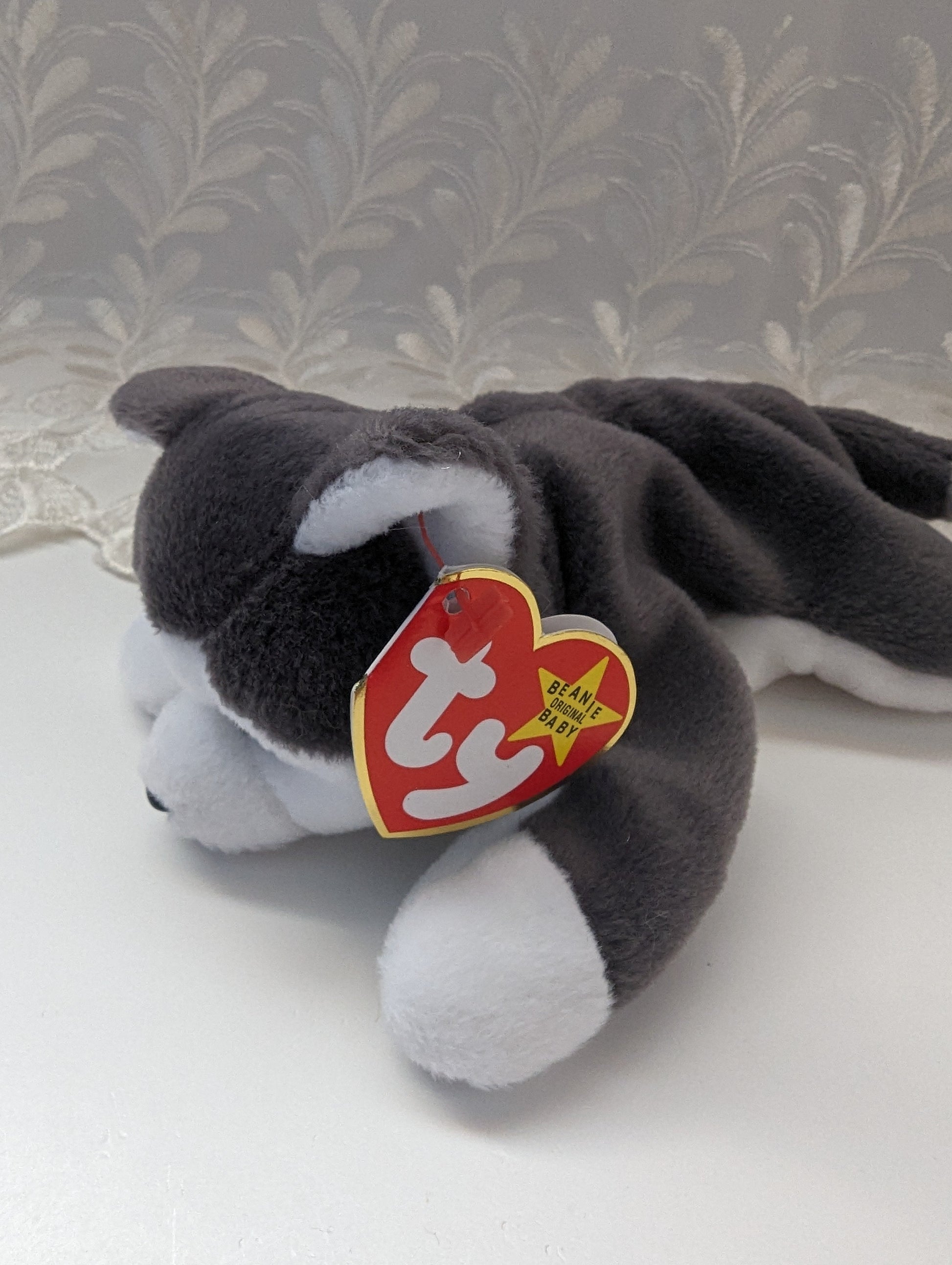 Ty Beanie Baby - Nanook The Husky Dog (8in) - Vintage Beanies Canada