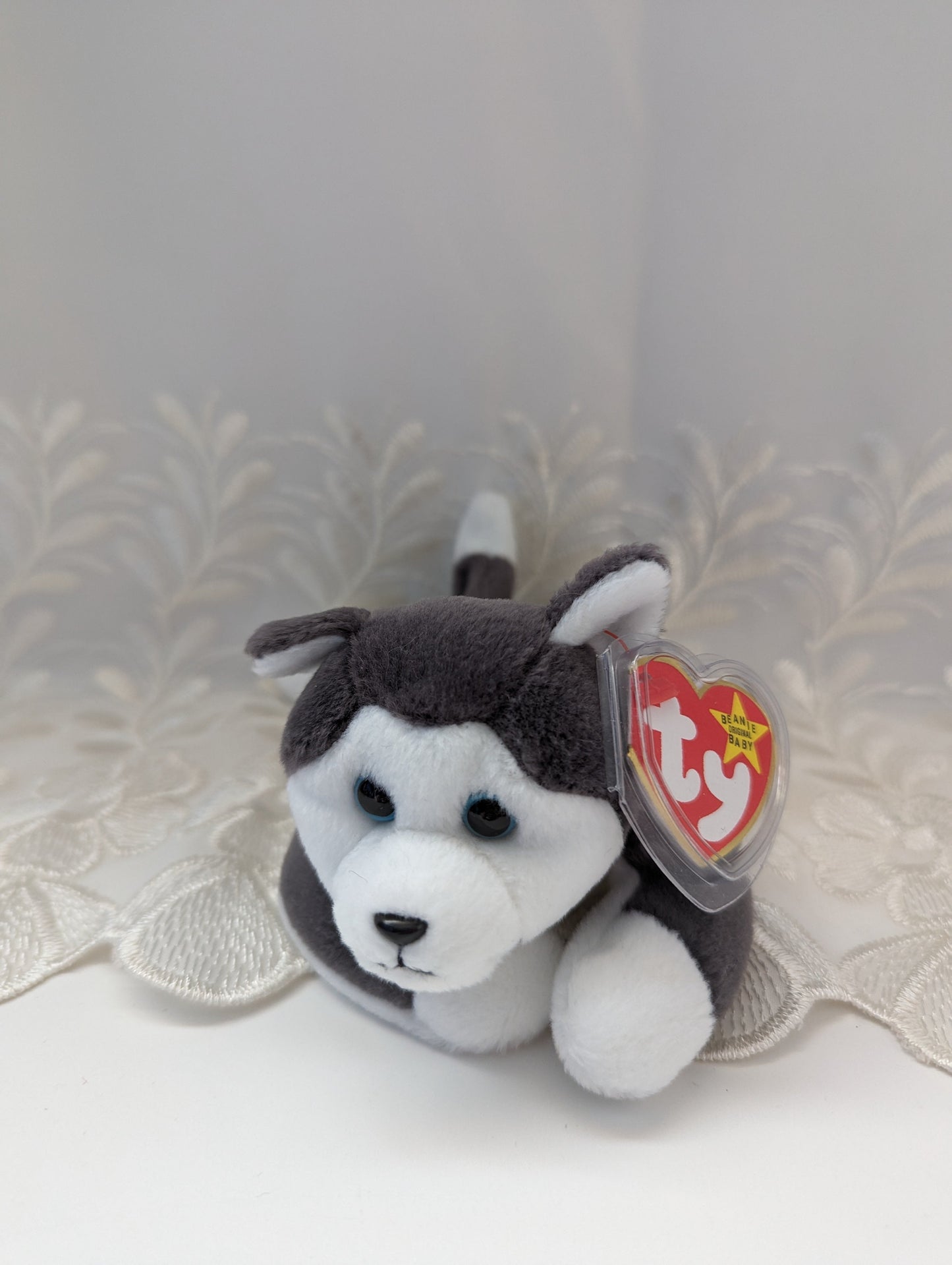 Ty Beanie Baby - Nanook The Husky Dog (8in) - Vintage Beanies Canada