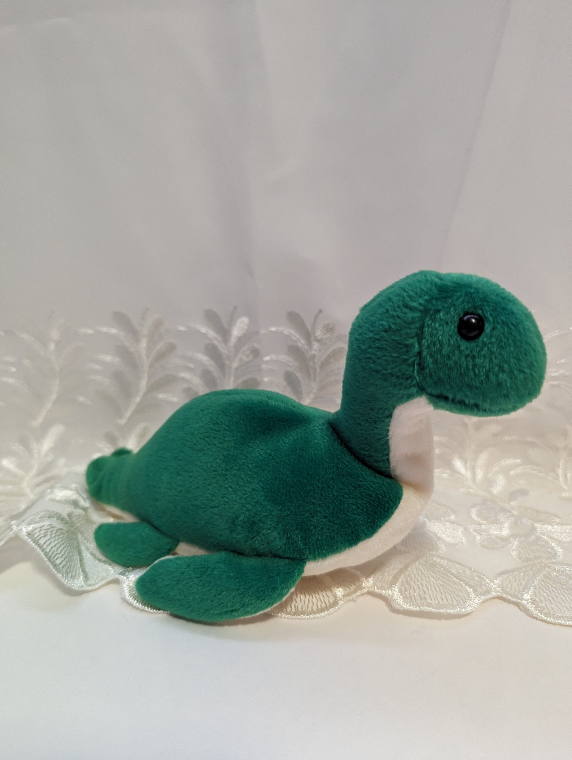 TY Beanie Baby - NESS-E the Loch Ness Monster *Rare* (UK Exclusive) 10in - Vintage Beanies Canada