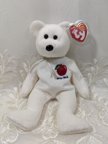 Ty Beanie Baby - New York State the Bear (8.5in) New York State Exclusive - Vintage Beanies Canada