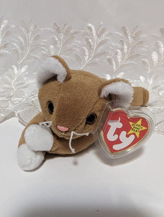 Ty Beanie Baby - Nip The Cat (8in) - Vintage Beanies Canada