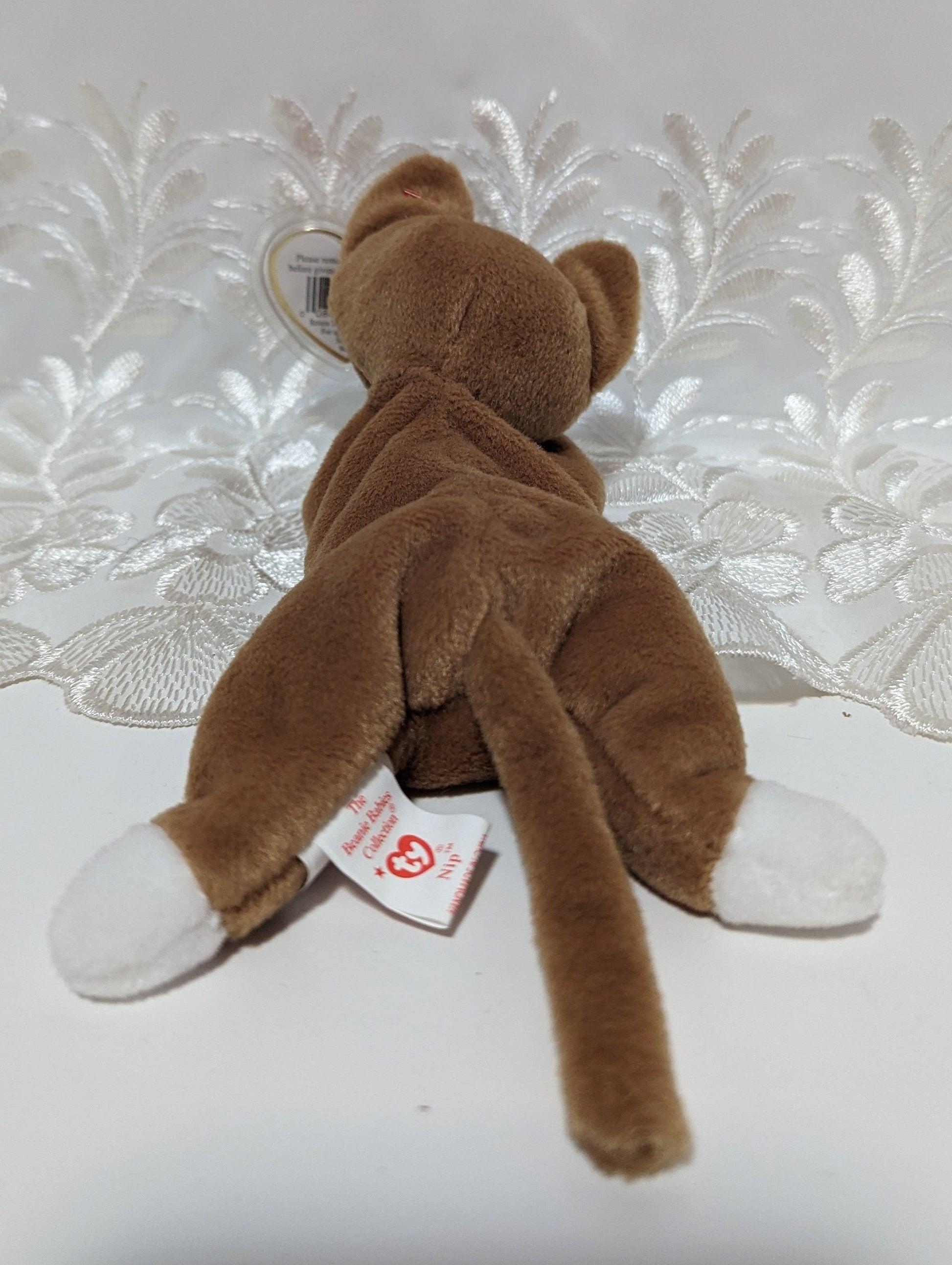 Ty Beanie Baby - Nip The Cat (8in) - Vintage Beanies Canada