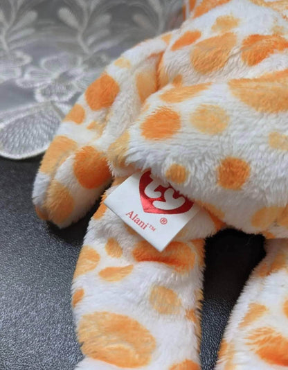 Ty Beanie Baby Of The Month - Alani The Bear - July 2004 (8in) - Vintage Beanies Canada