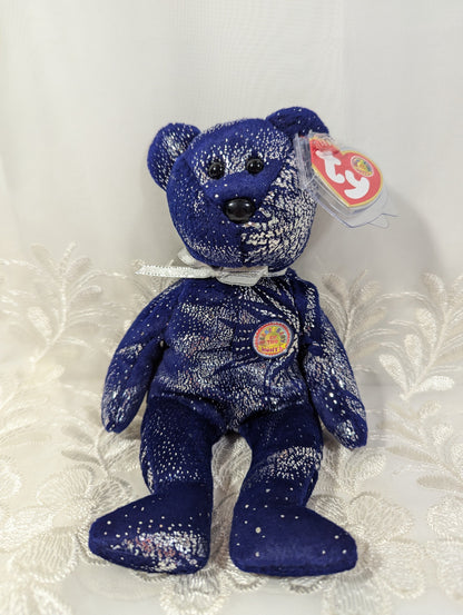 Ty Beanie Baby Of The Month - Astra The Bear - November 2004 (8.5in) - Vintage Beanies Canada