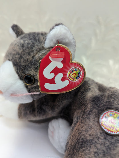 Ty Beanie Baby of the month - Cappuccino The Cat - May 2003 (8in) - Vintage Beanies Canada
