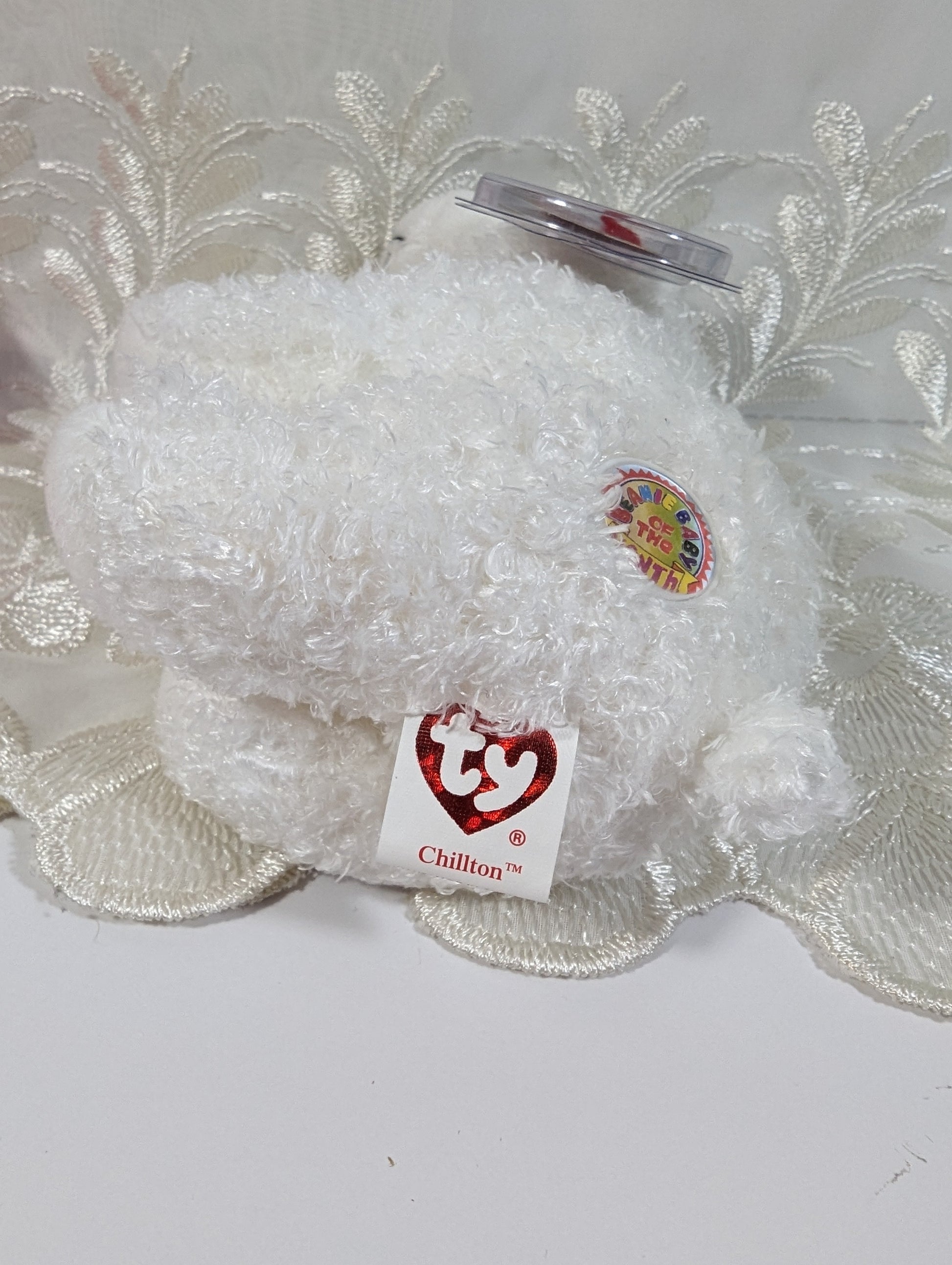 Ty Beanie Baby Of The Month - Chillton The Polar Bear (6in) January 2007 - Vintage Beanies Canada