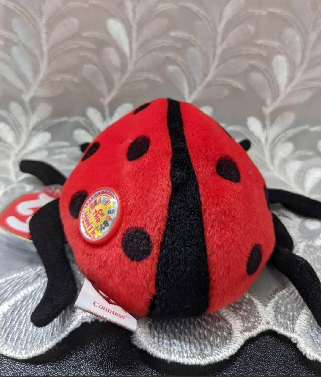Ty Beanie Baby Of The Month - Countess The Ladybug - June 2005 (5in) - Vintage Beanies Canada