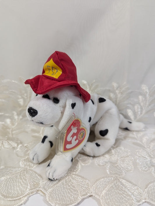 Ty Beanie Baby Of The Month - Fireplug The Dalmatian (6in) October 2004 - Vintage Beanies Canada