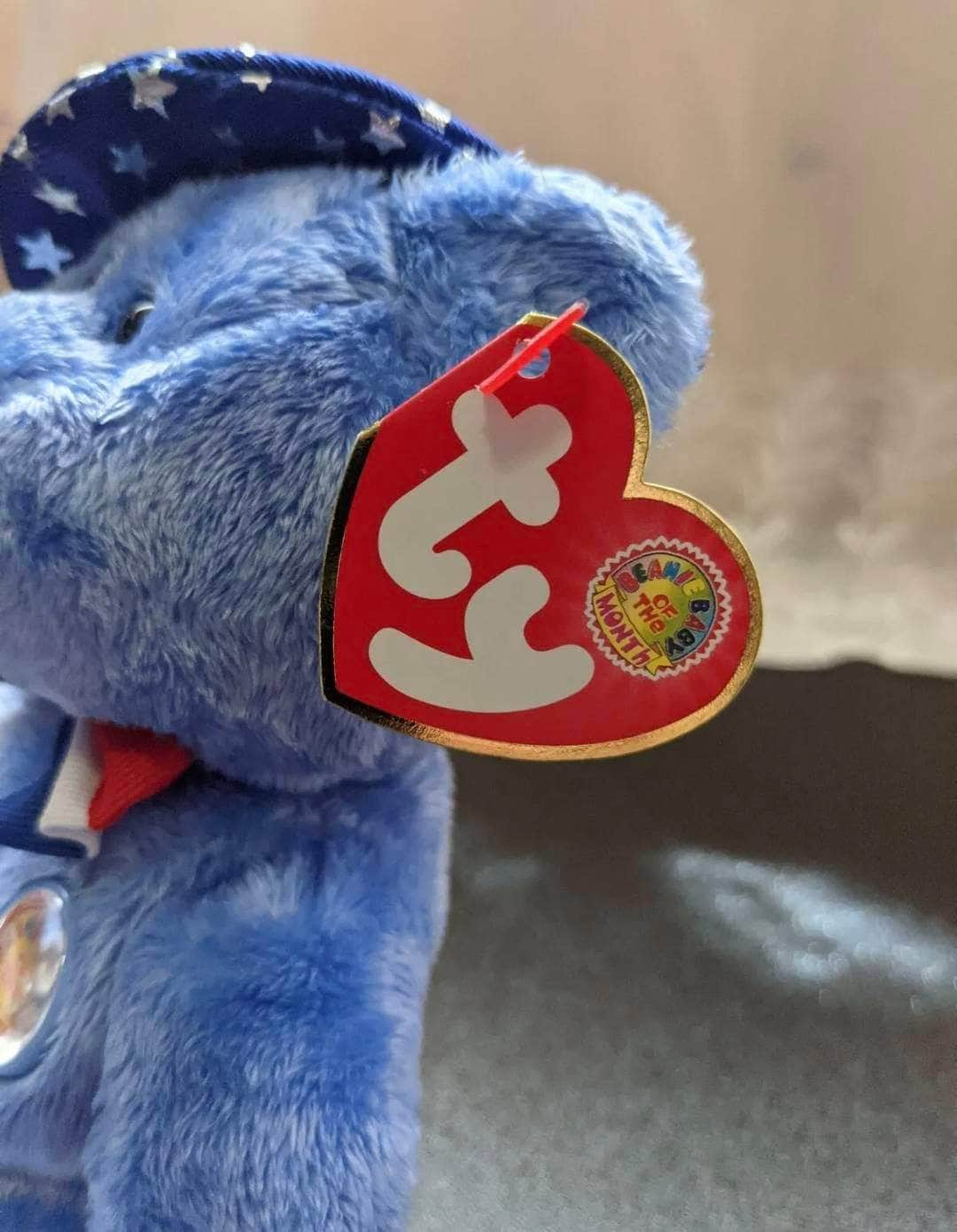 Ty Beanie Baby Of The Month - Founders The Bear - July 2005 (8in) - Vintage Beanies Canada