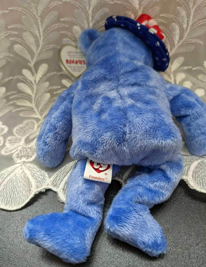 Ty Beanie Baby Of The Month - Founders The Bear - July 2005 (8in) - Vintage Beanies Canada