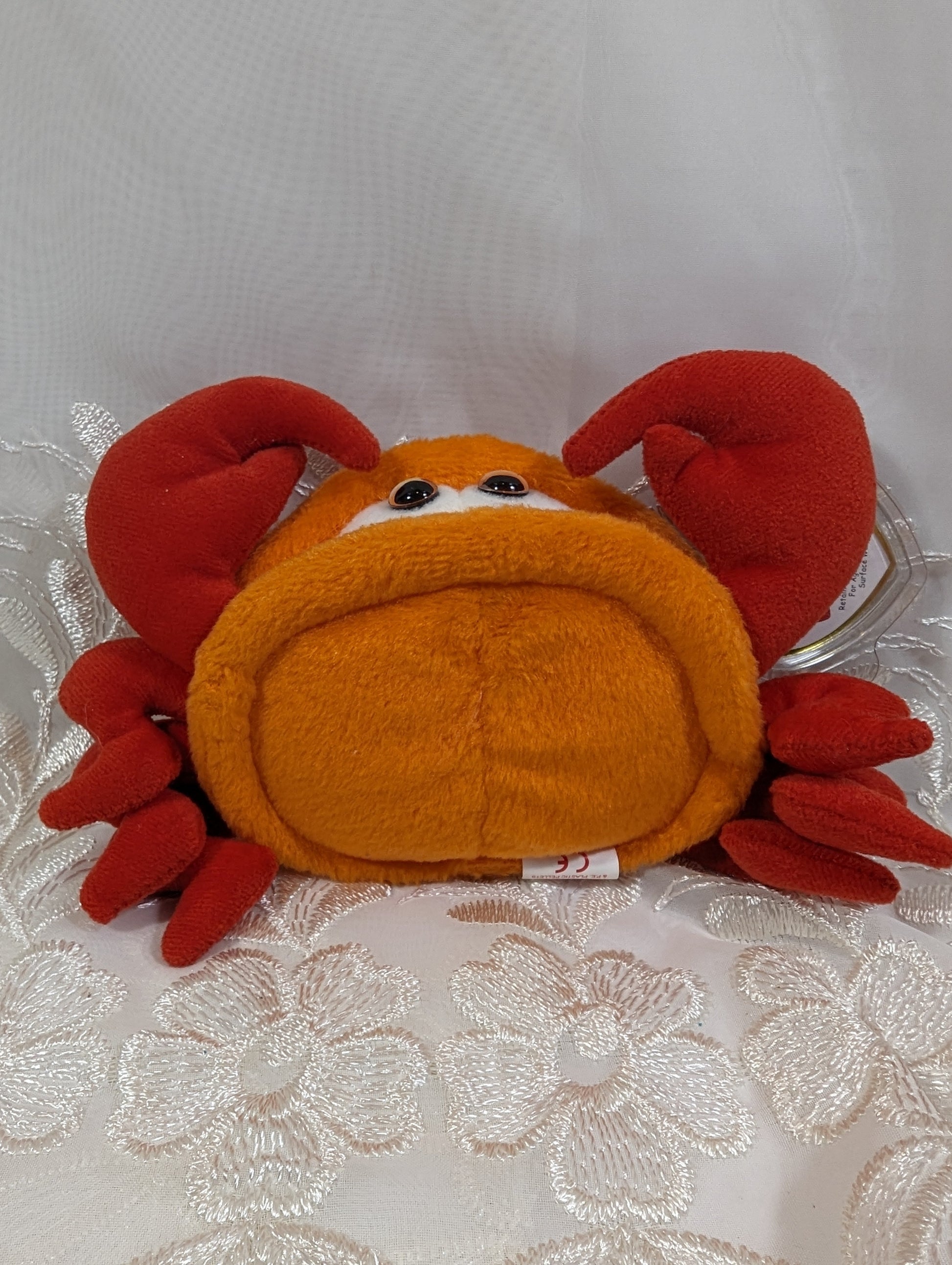 Ty Beanie Baby Of The Month - Grumbles the Crab (6in) June 2006 - Vintage Beanies Canada