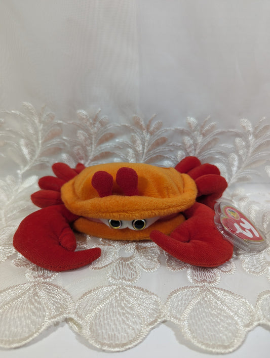 Ty Beanie Baby Of The Month - Grumbles the Crab (6in) June 2006 - Vintage Beanies Canada