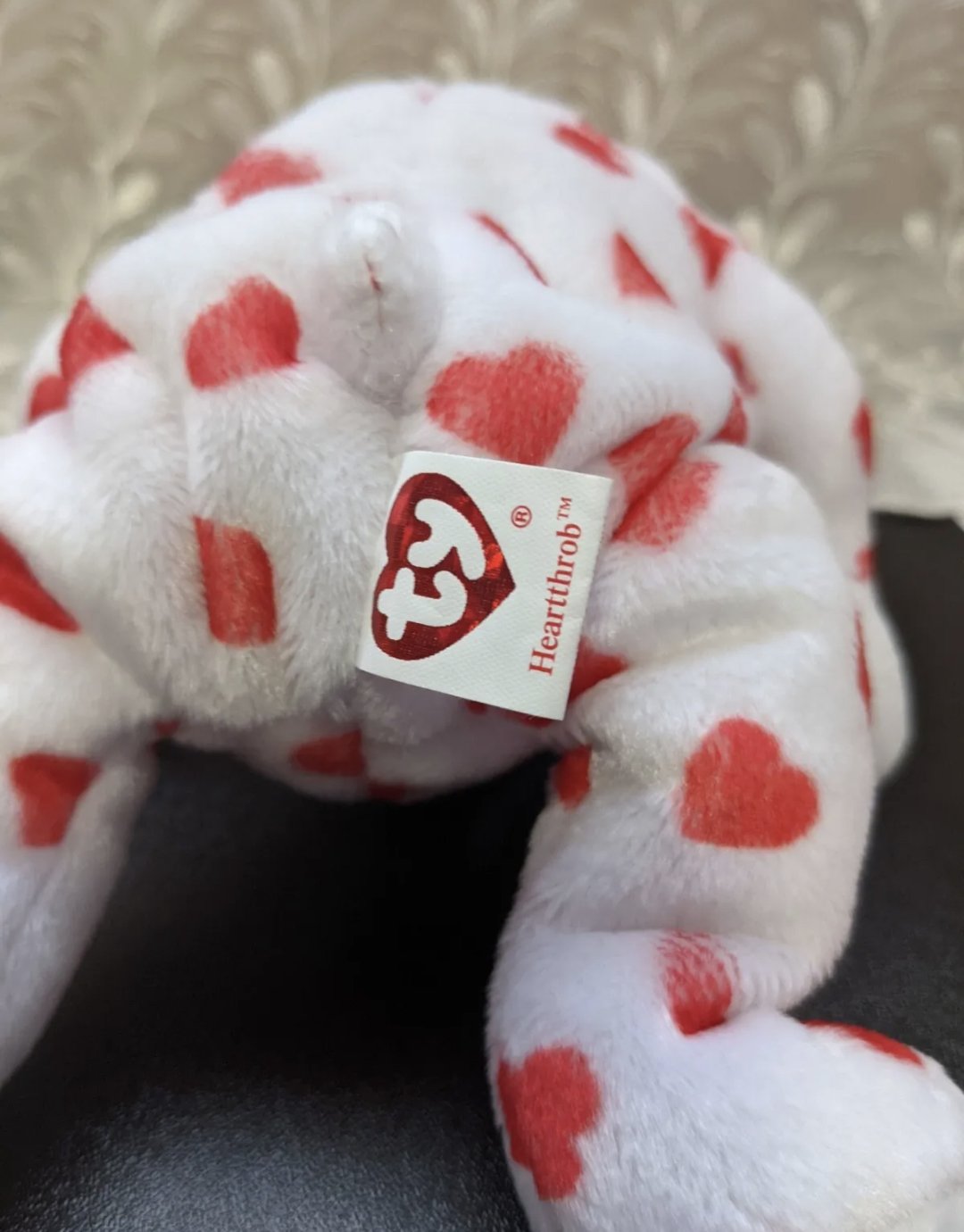 Ty Beanie Baby Of The Month - Heartthrob The Bear (6in) February 2004 - Vintage Beanies Canada