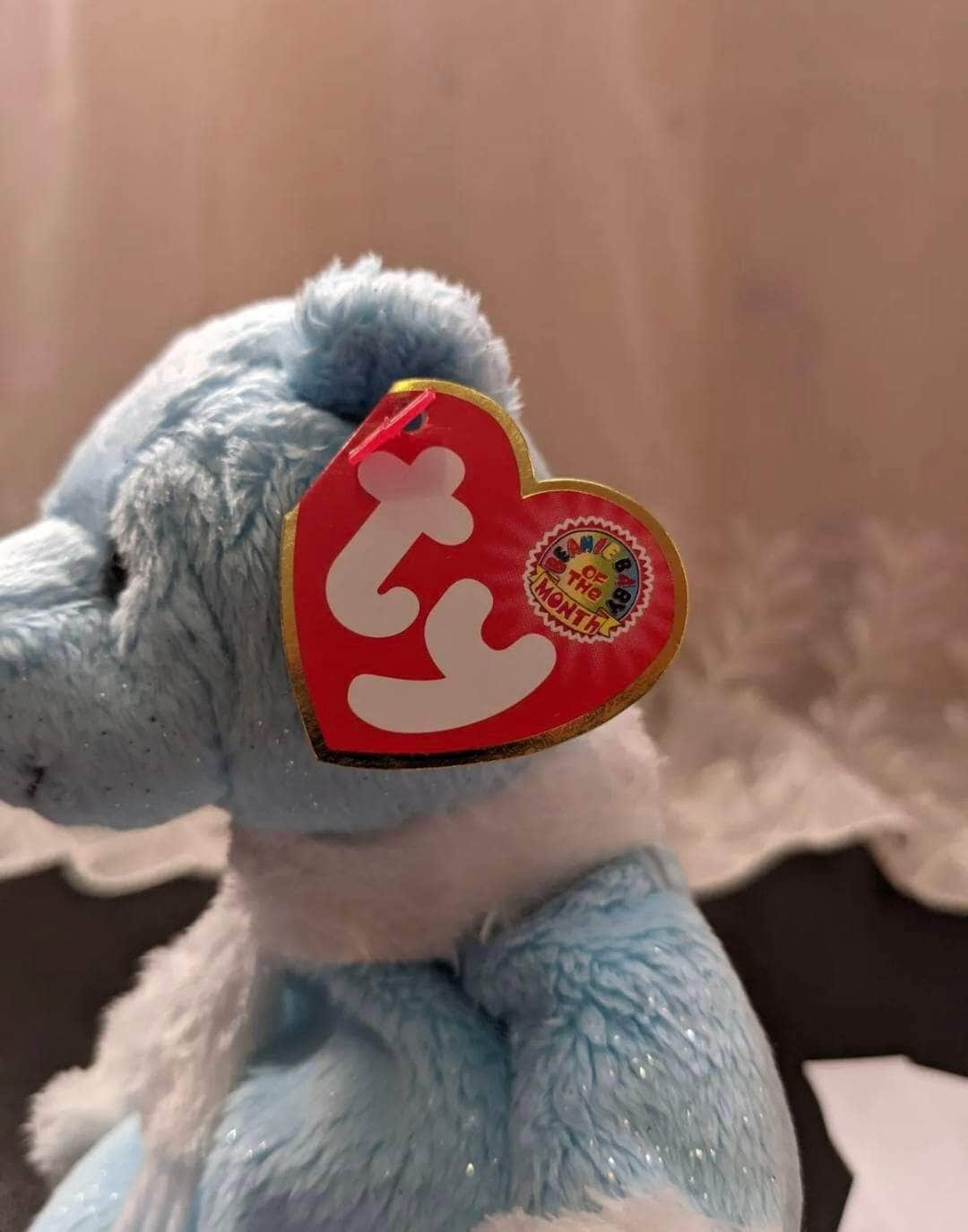 Ty Beanie Baby Of The Month - Icecubes The Bear - January 2006 (7in) - Vintage Beanies Canada