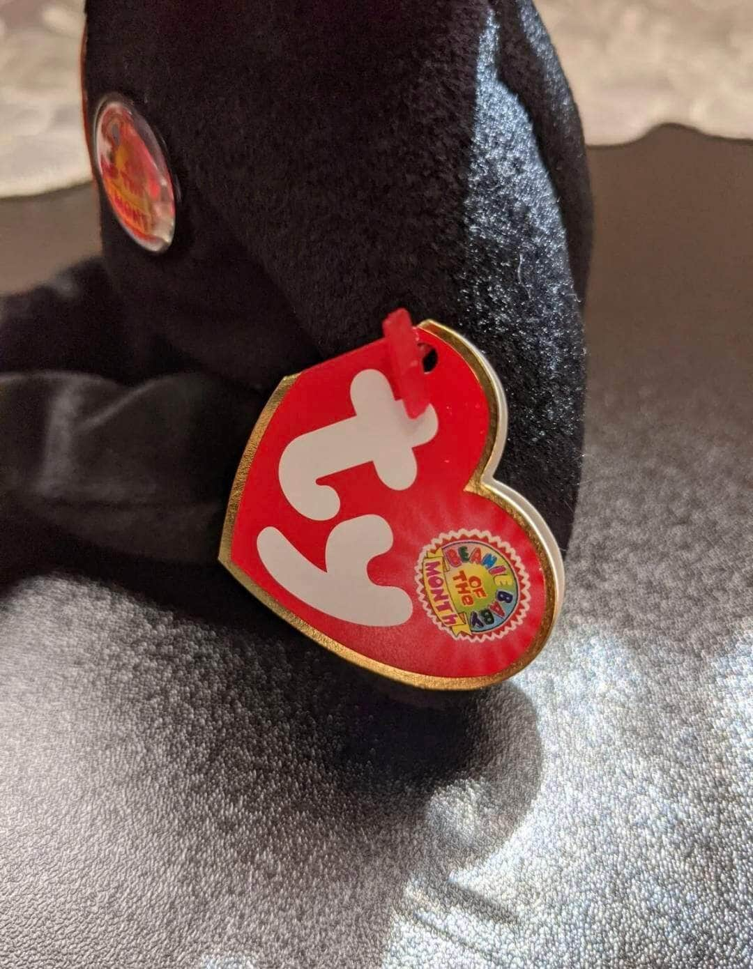 Ty Beanie Baby Of The Month - Pocus The Halloween Bear - October 2005 (8.5in) - Vintage Beanies Canada