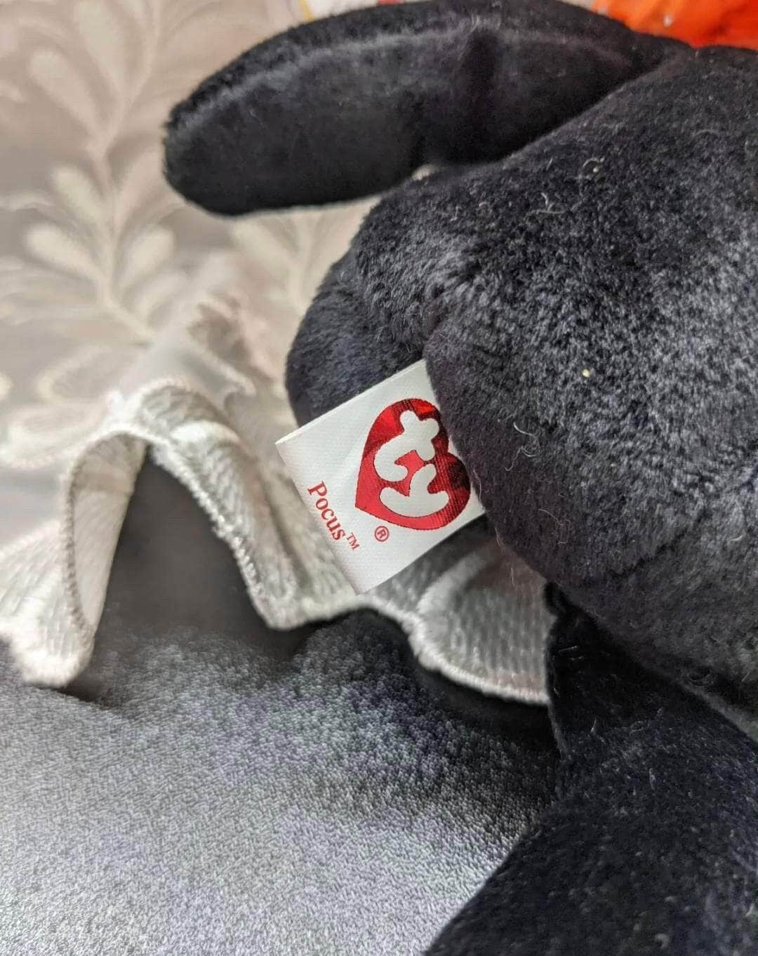 Ty Beanie Baby Of The Month - Pocus The Halloween Bear - October 2005 (8.5in) - Vintage Beanies Canada