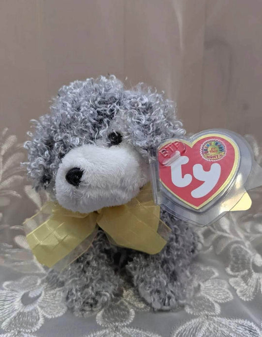 TY Beanie Baby Of The Month - Ramble The Grey Dog - August 2005 (6in) - Vintage Beanies Canada