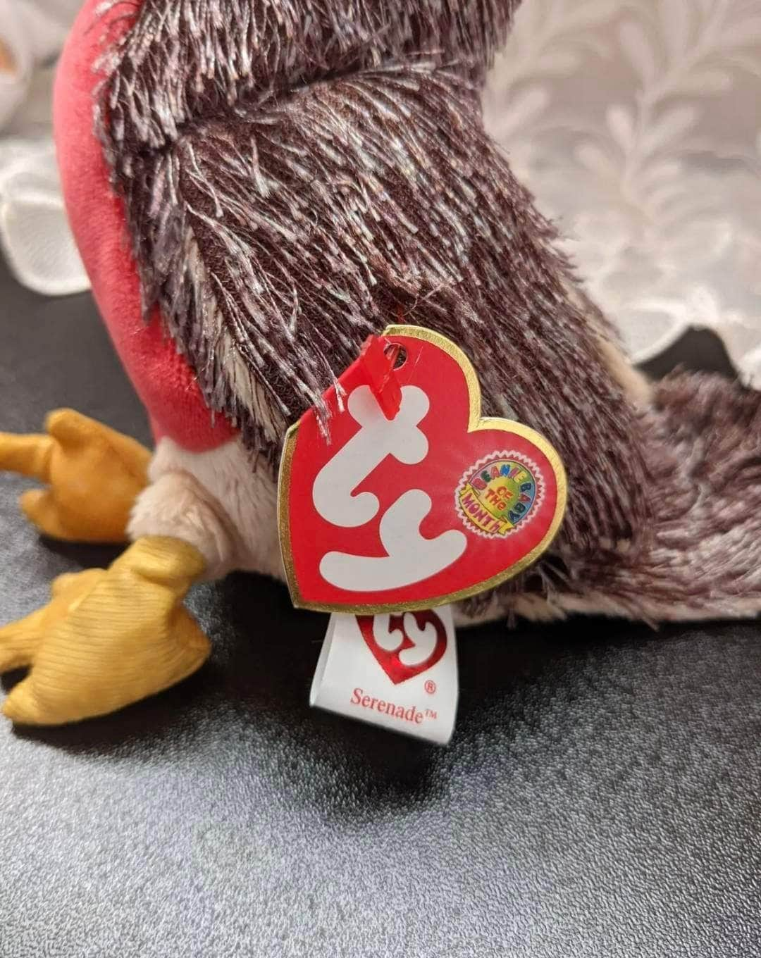 Ty Beanie Baby Of The Month - Serenade The Robin Bird - April 2005 (4.5in) - Vintage Beanies Canada